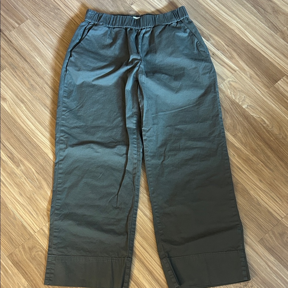 Everlane Olive Easy Pants